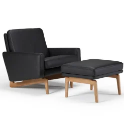 Scandinavische hocker met eiken - Lavis Egsmark