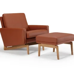 Scandinavische hocker met eiken - Lavis Egsmark