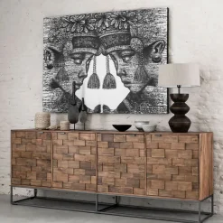 Schilderij Bali - Must Living Balinese Tweeling