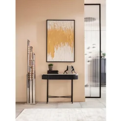 Schilderij goud wit - Kare Design Abstract White