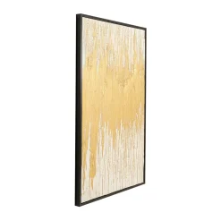 Schilderij goud wit - Kare Design Abstract White