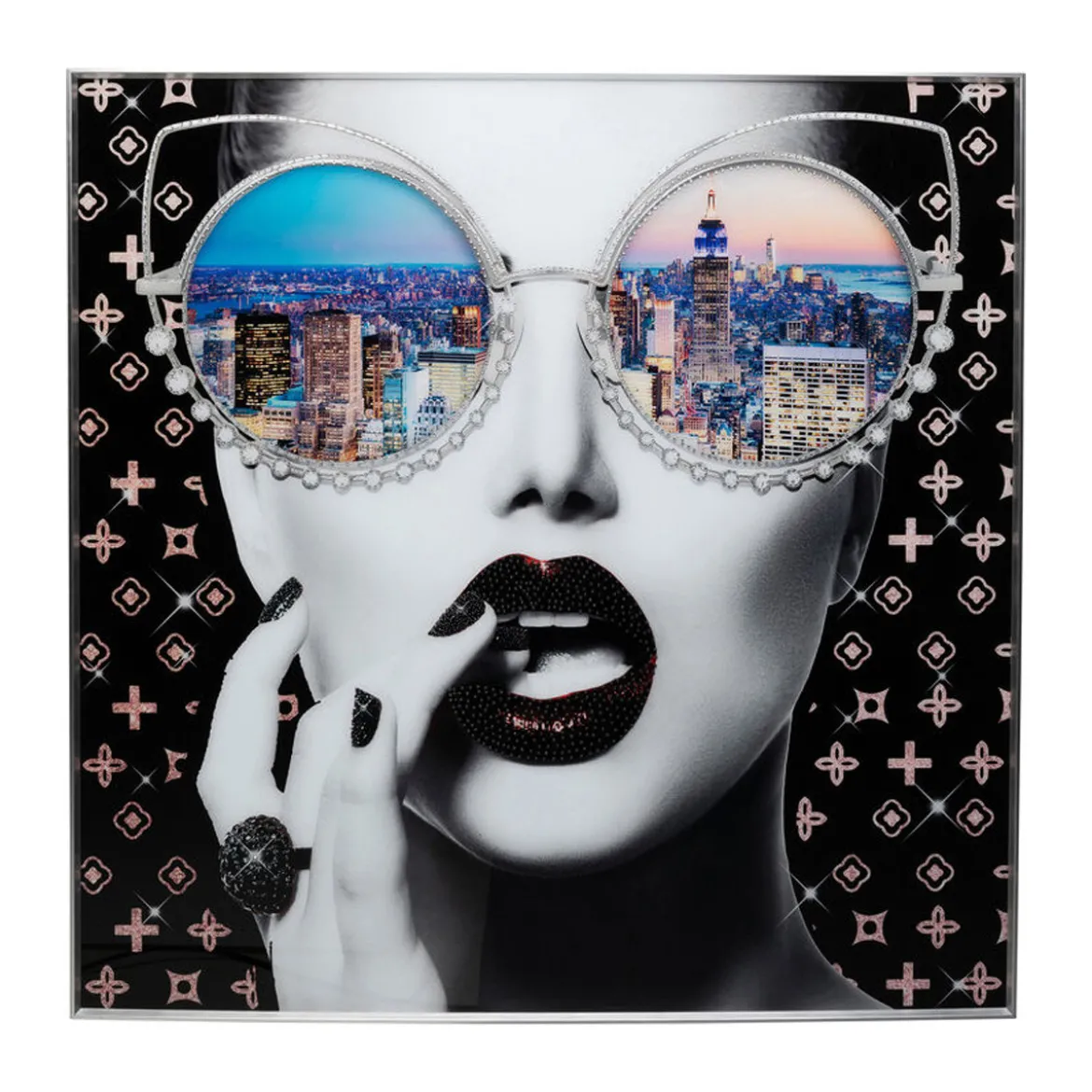 Schilderij - Kare Design NY View