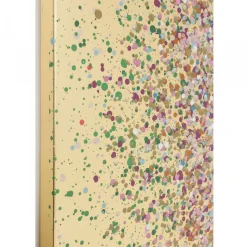 Schilderij - Kare Design Touched Flower Boat Gold Pink