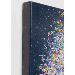 Schilderij vliegende olifant - Kare Design Flying Elephant At Night