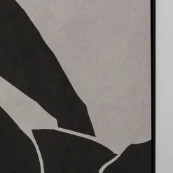 Schilderij vrouw beige zwart - Kare Design Nude Lady