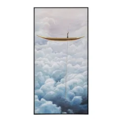 Schilderij wolken en boot - Kare Design Cloud Boat