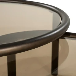 Set van 2 ronde salontafels - Eleonora Circo