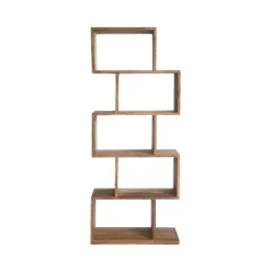 Sheeshamhout wandkast Zig Zag - Kare Design Authentico Zick Zack