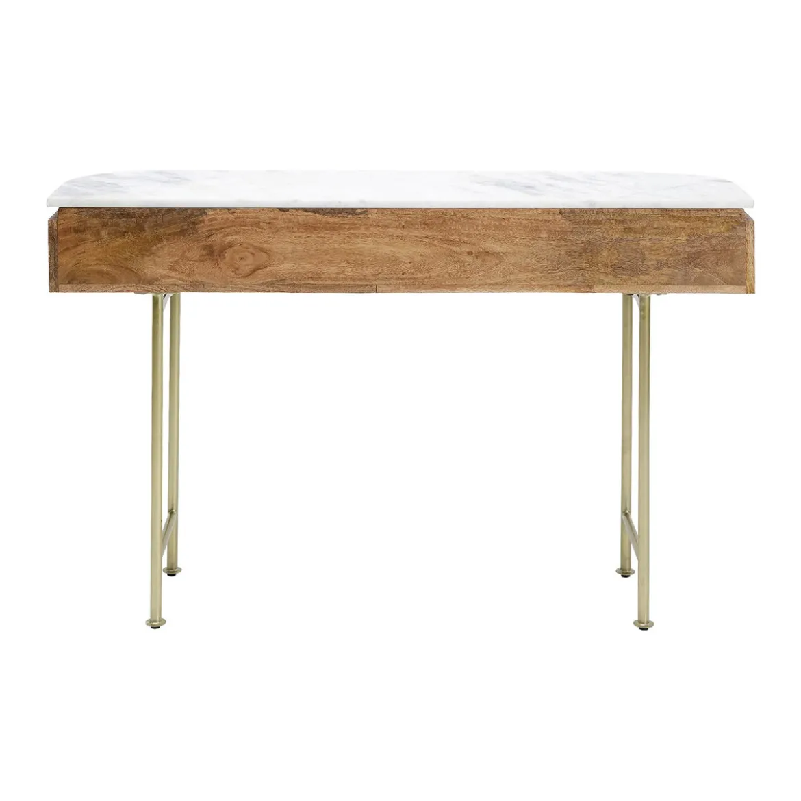 Sidetable mangohout en marmer - Kare Design Grace