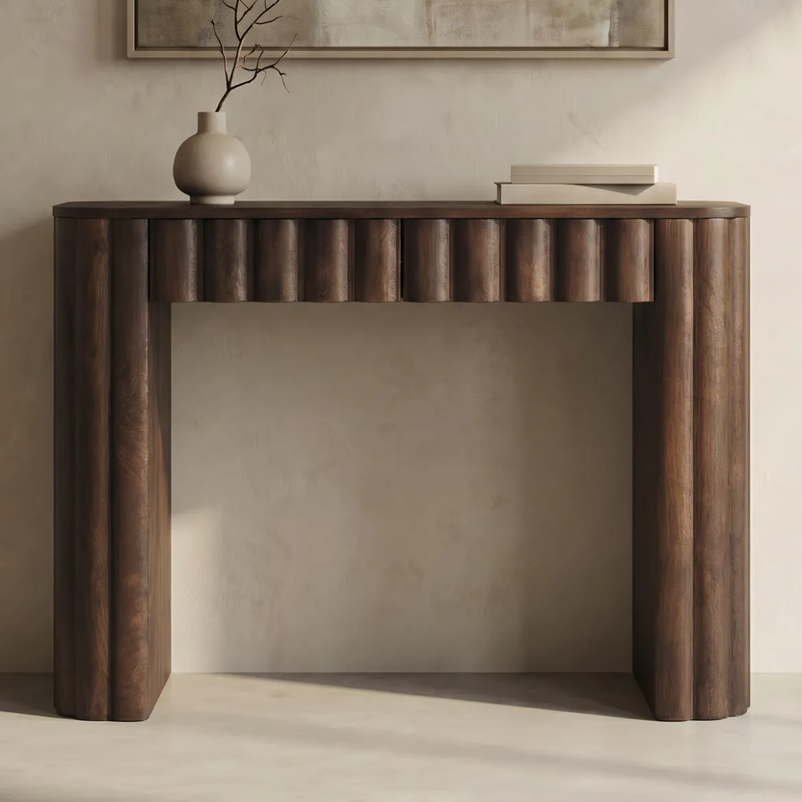 Sidetable met ribbels - Bodio Toshi