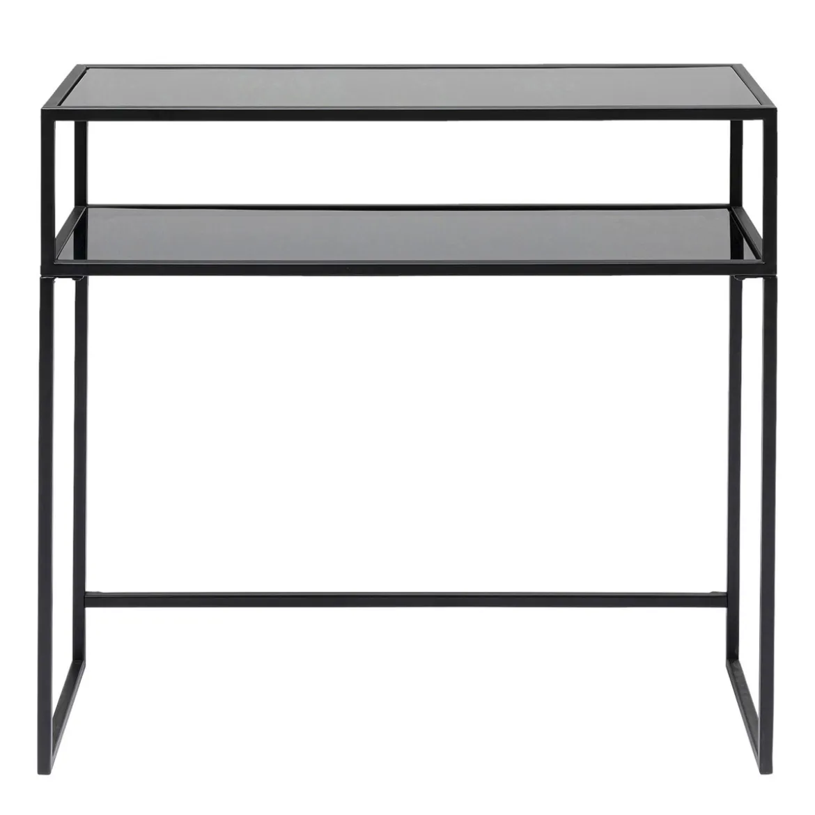 Sidetable van staal met glas - Kare Design Loft