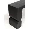 Sidetable zwart hout - Kare Design Curve Black