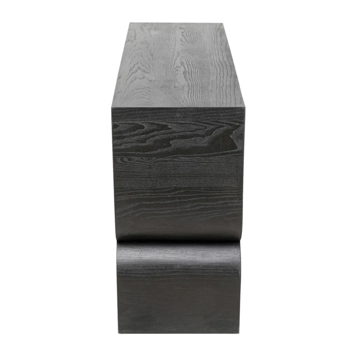 Sidetable zwart hout - Kare Design Curve Black