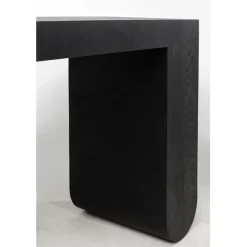 Sidetable zwart hout - Kare Design Curve Black