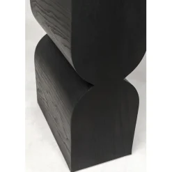 Sidetable zwart hout - Kare Design Curve Black