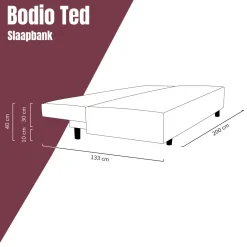 Slaapbank - Bodio Ted
