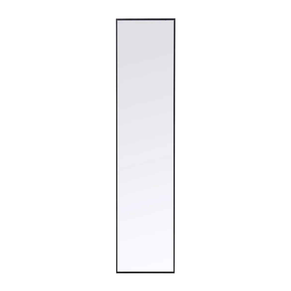 Smalle spiegel zwart 180x30 cm - Kare Design Bella