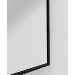 Smalle spiegel zwart 180x30 cm - Kare Design Bella