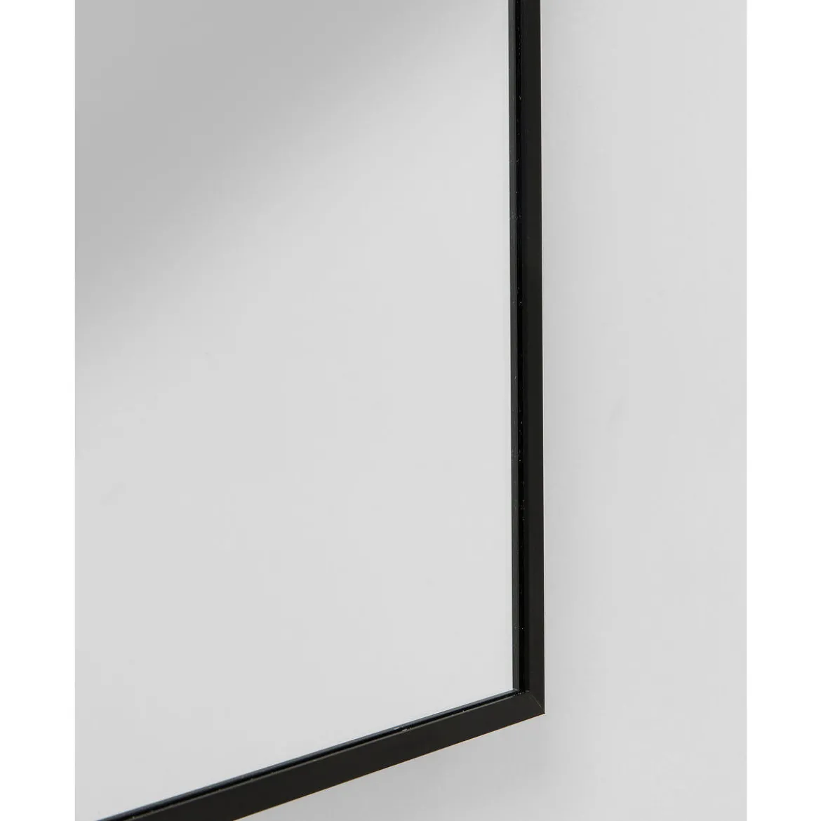 Smalle spiegel zwart 180x30 cm - Kare Design Bella