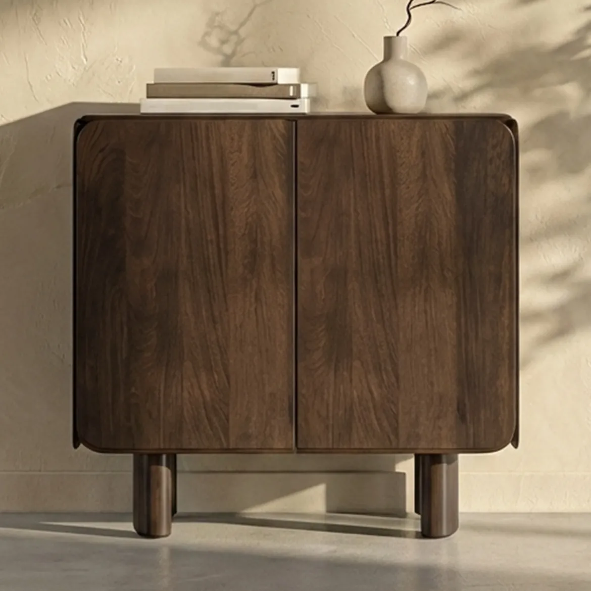 Smal retro dressoir mangohout - Bodio Memphis