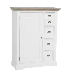 Spekkast wit hout - Tower Living Fleur