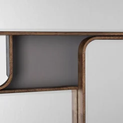 Spiegel walnoot - Dutchbone Cordelia