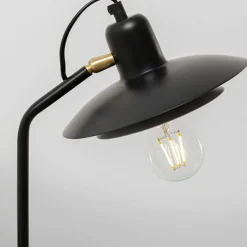 Staande leeslamp zwart retro design - Kare Design Speaker Duo