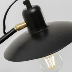 Staande leeslamp zwart retro design - Kare Design Speaker Duo