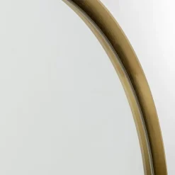 Staande spiegel messing - Kare Design Curve