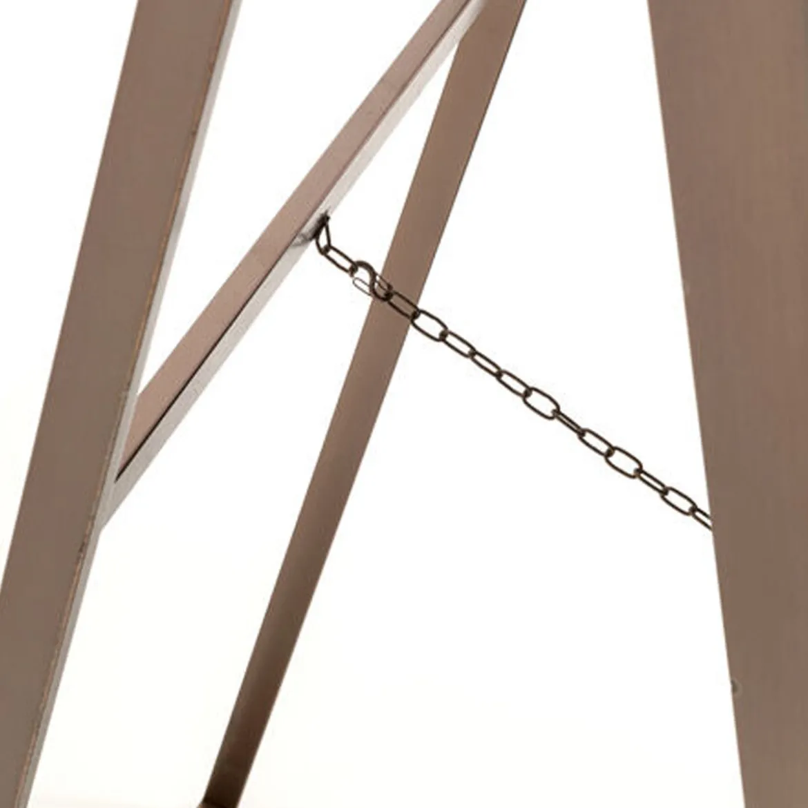 Staande spiegel taupe bruine rand - Kare Design Arezzo Coffee