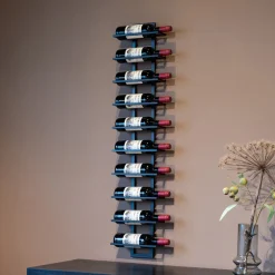 Stalen wijnrek muur - Bodio Reserva 10