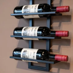 Stalen wijnrek muur - Bodio Reserva 10