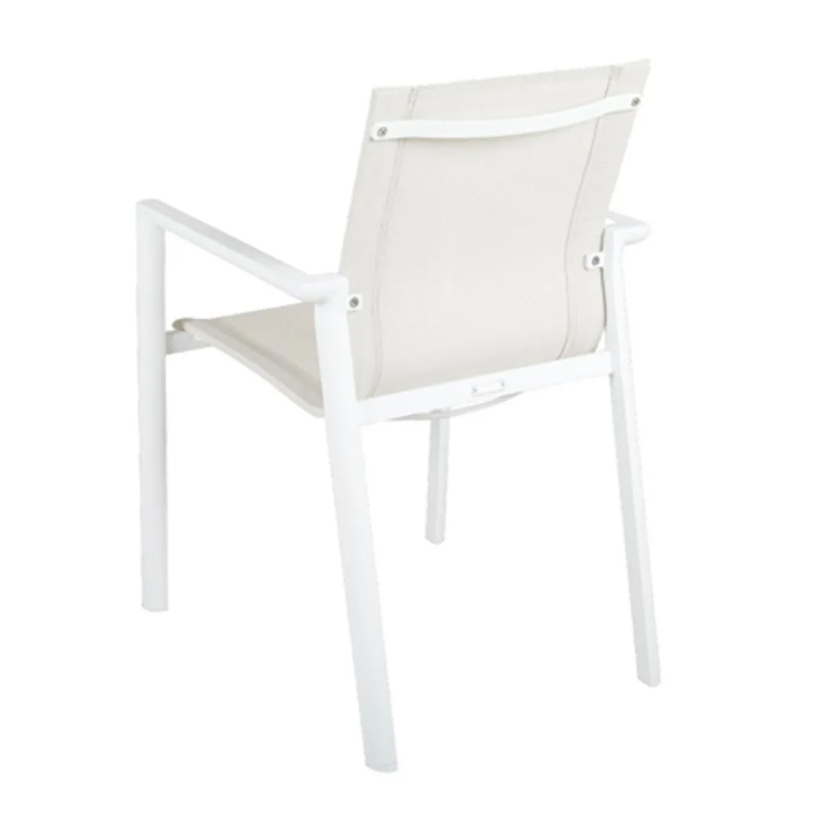 Stapelbare tuinstoel aluminium - Brafab Delia