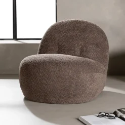Stijlvolle boulene fauteuil - Lavis Omaha