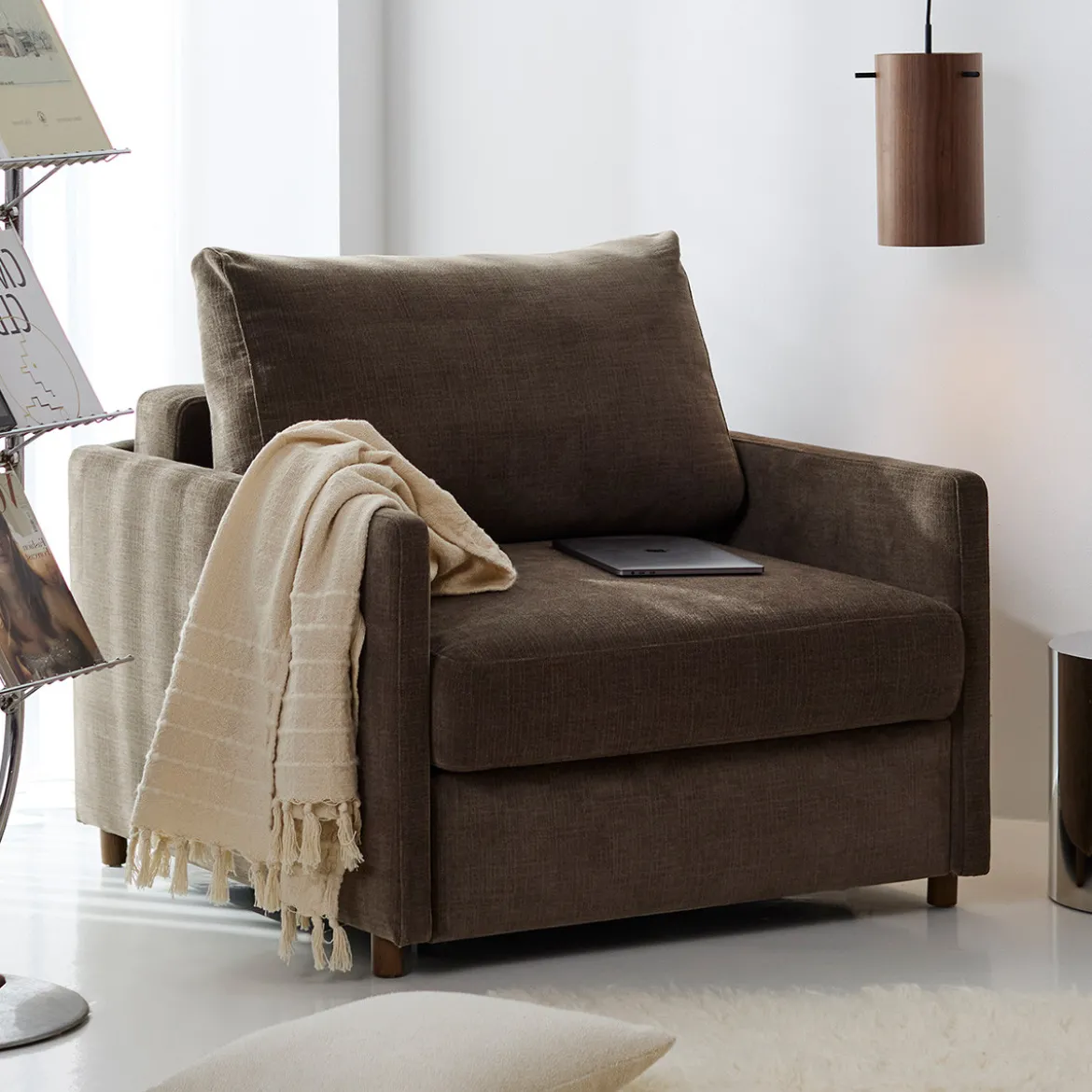 Stoel slaapbank 1-persoons - Innovation Living Neah 80 Slim Arm