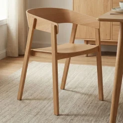 Stoel van gebogen hout - Bodio Norman