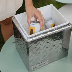 Stoere koelbox metaal - Zuiver Be Heavy