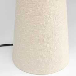 Tafellamp beige boucle 60 cm - Kare Design Marleen
