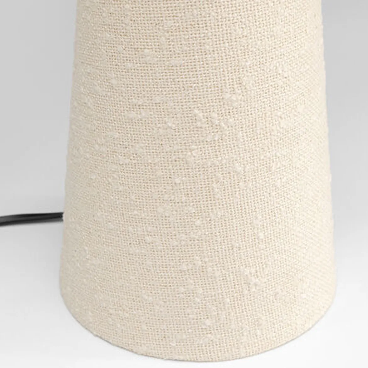 Tafellamp beige boucle 60 cm - Kare Design Marleen