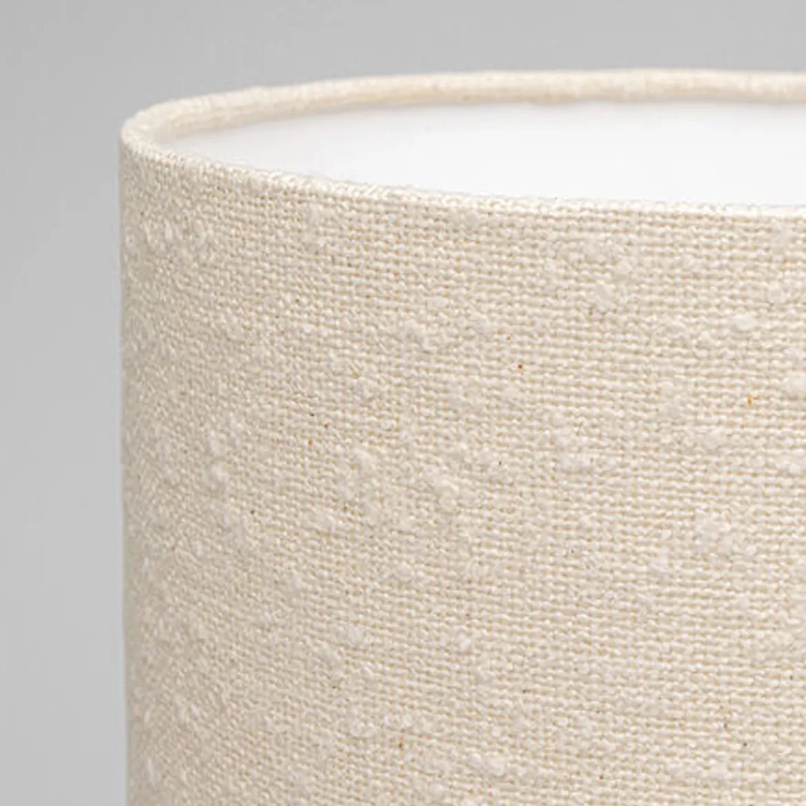 Tafellamp beige boucle 60 cm - Kare Design Marleen