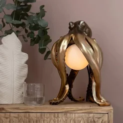 Tafellamp gouden octopus - Kare Design Octopus