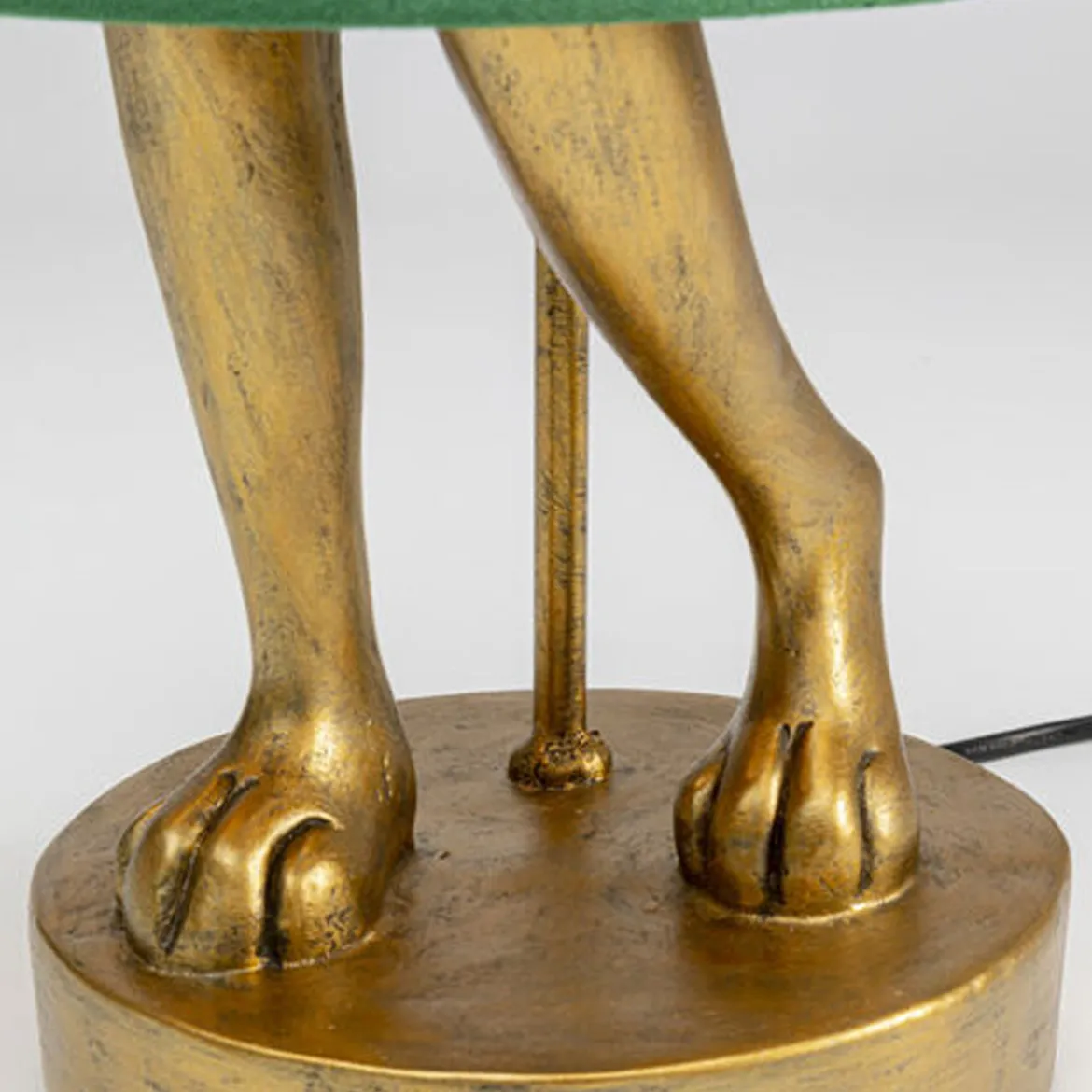 Tafellamp konijn groen goud - Kare Design Rabbit Gold/Green