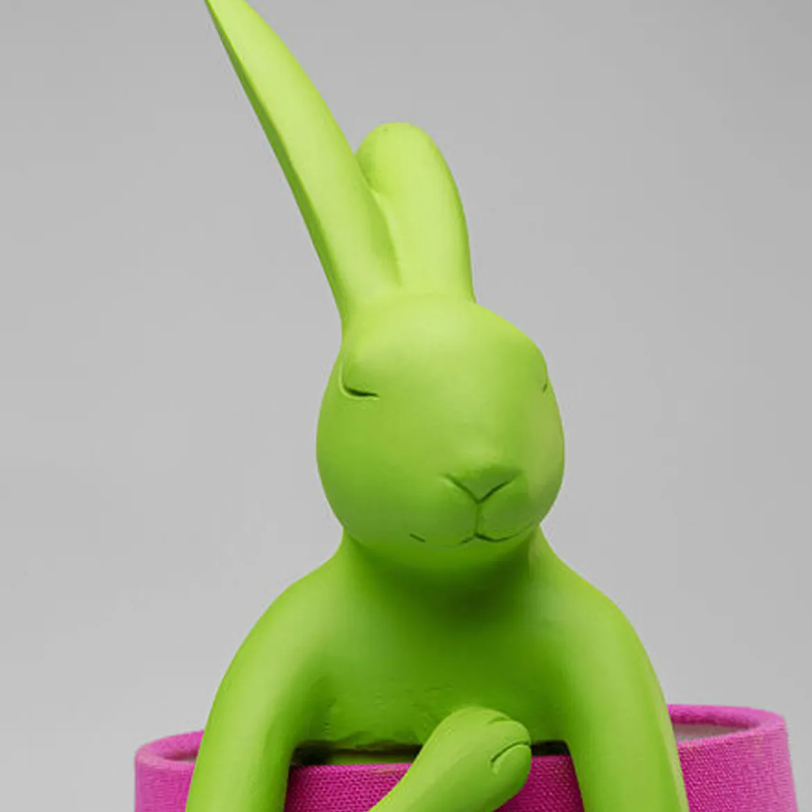 Tafellamp konijn groen roze - Kare Design Rabbit Green/Pink