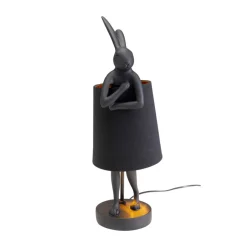 Tafellamp konijn mat zwart - Kare Design Rabbit Matt Black