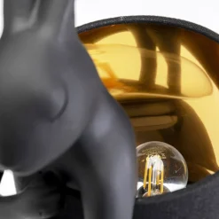 Tafellamp konijn mat zwart - Kare Design Rabbit Matt Black