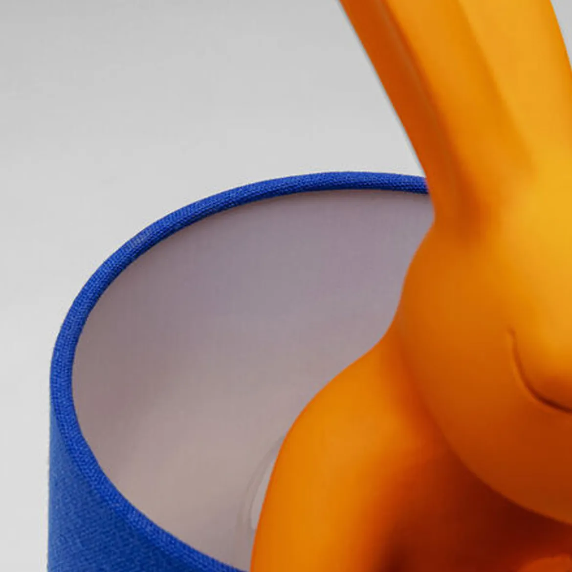 Tafellamp konijn oranje blauw - Kare Design Rabbit Orange/Blue