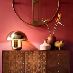 Tafellamp van messing - Kare Design Mushroom 44