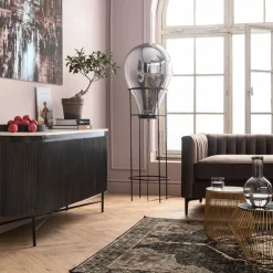 Tafeltje goud met wit marmer - Kare Design Beam White