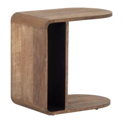 Teak bijzettafel ronde hoeken - DTP Home Evo