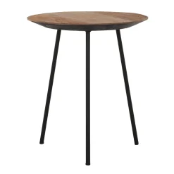 Teak bijzettafel schuine rand - DTP Home Highlight Jupiter